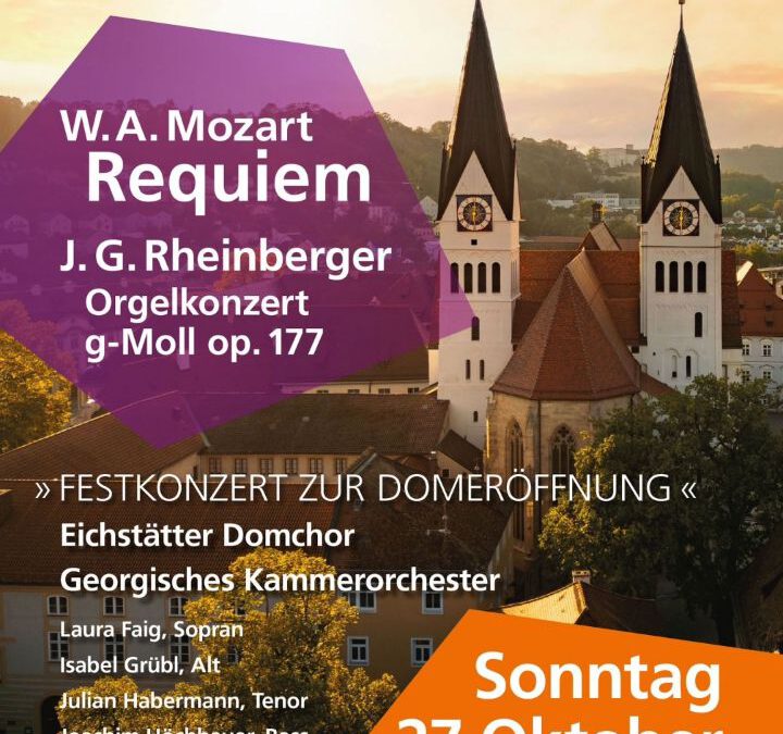 27. Oktober: Mozart Requiem